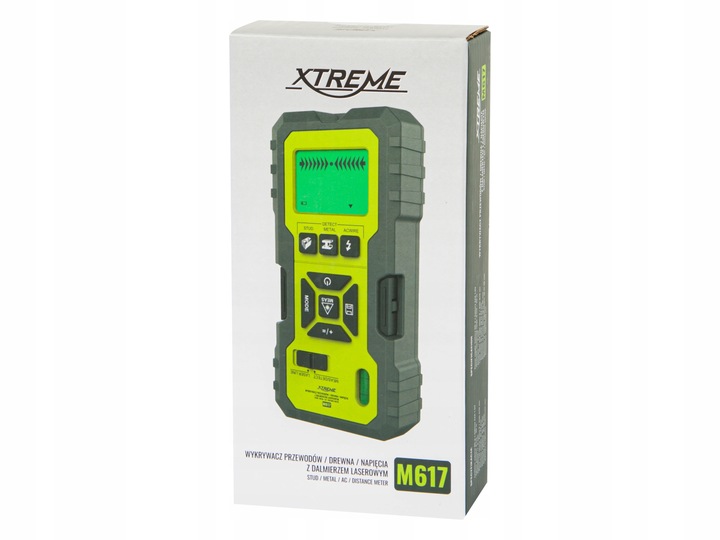 WYKRYWACZ 5W1 DETEKTOR DREWNA METALI NAPIĘCIA PRZEWODÓW DALMIERZ