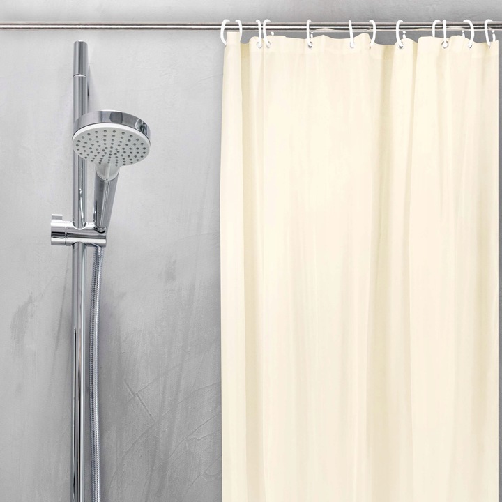 ZASŁONKA PRYSZNICOWA KOTARA NAD WANNĘ JASNA ERCU WYTRZYMAŁA POLIESTER MODNA