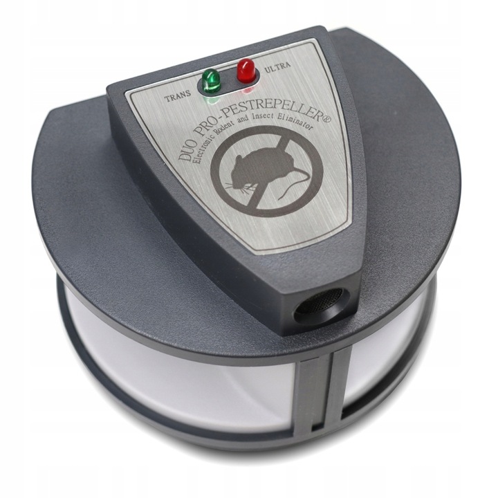 Odstraszacz MYSZY SZCZURY KUNY KARALUCHY GRYZONIE DUO PRO 570 m2 MOCNY