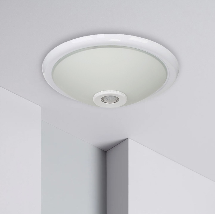 Plafon Oprawa Lampa sufitowa LED 2x E27 z czujnikiem SuperLED