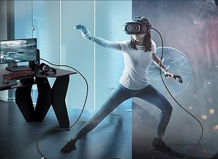 Kabel 6m do Oculus Link / Quest / Quest 2 / Quest 3 Steam VR USB 3.2 USB-C