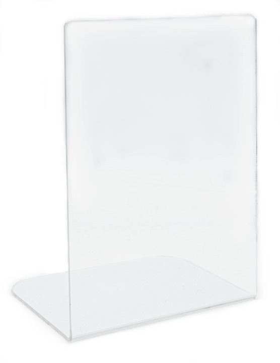 6x Podpórka podstawka stojak do książek z Plexi Przezroczystej