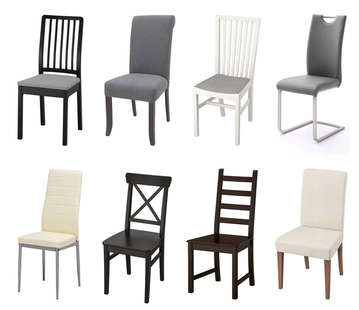 4 SZT POKROWIEC NA KRZESŁO POKROWCE KAKAOWY BRĄZ ELASTYCZNY GRUBY WELUR