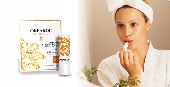 OEPAROL olej z nasion wiesiołka 120 kapsułek Pomadka Ochronna Do Ust SPF25