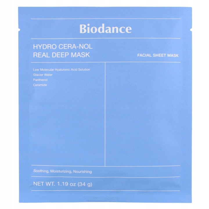 Biodance Bio Collagen Real Deep+Hydro Cera-Nol Real Deep Mask Zestaw