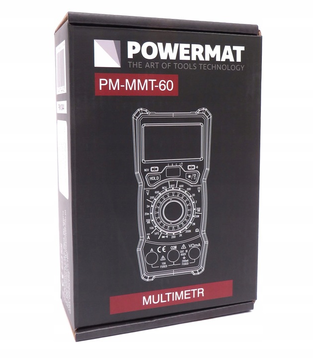 MULTIMETR CYFROWY ELEKTRYCZNY MIERNIK PRĄDU LCD