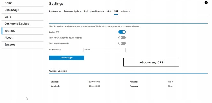 Inseego Domowy Biurowy Router 5G 4G LTE z agregacją WiFi 6 AX WPA3 OpenVPN