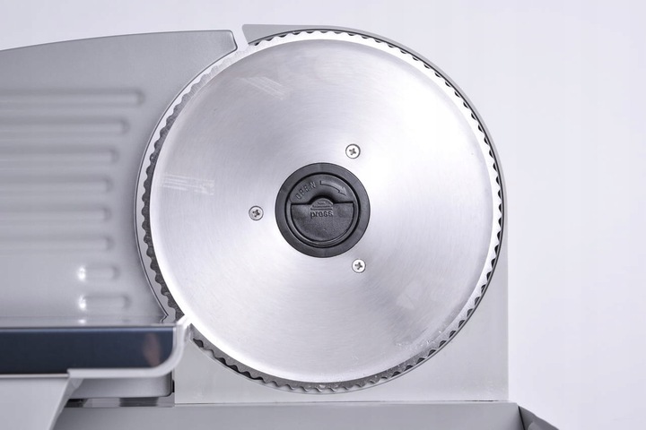 Krajalnica stalowa do chleba wędlin sera 400W DMS AS-400 silver