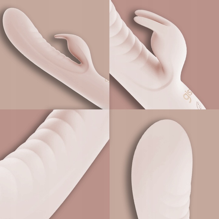 GISTY Wibrator damski króliczek posuwisty masażer do łechtaczki punktu