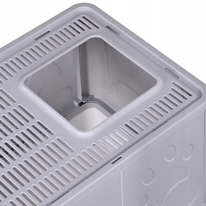 Kuweta dla kota zamknięta duża XL z szufladą i łopatką na żwirek DIAMENTIQ