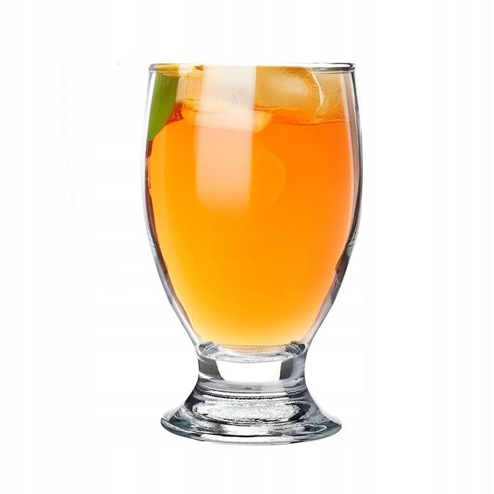 Zestaw szklanek CAPRI 300ml komplet 6 sztuk na wodę napoje desery