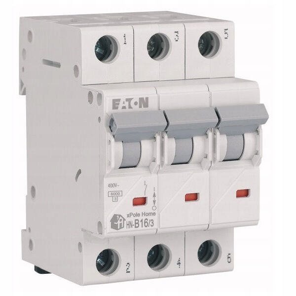 Wyłącznik nadprądowy 3P B 16A 6kA AC xPole Home