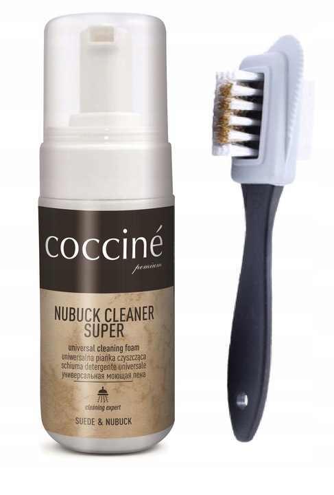 COCCINE ZESTAW DO CZYSZCZENIA ZAMSZU NUBUKU BUTÓW