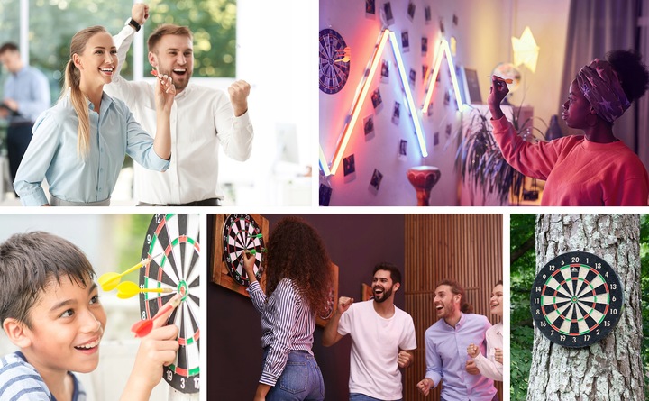 TARCZA DO DARTA METEOR SIZALOWA 18"