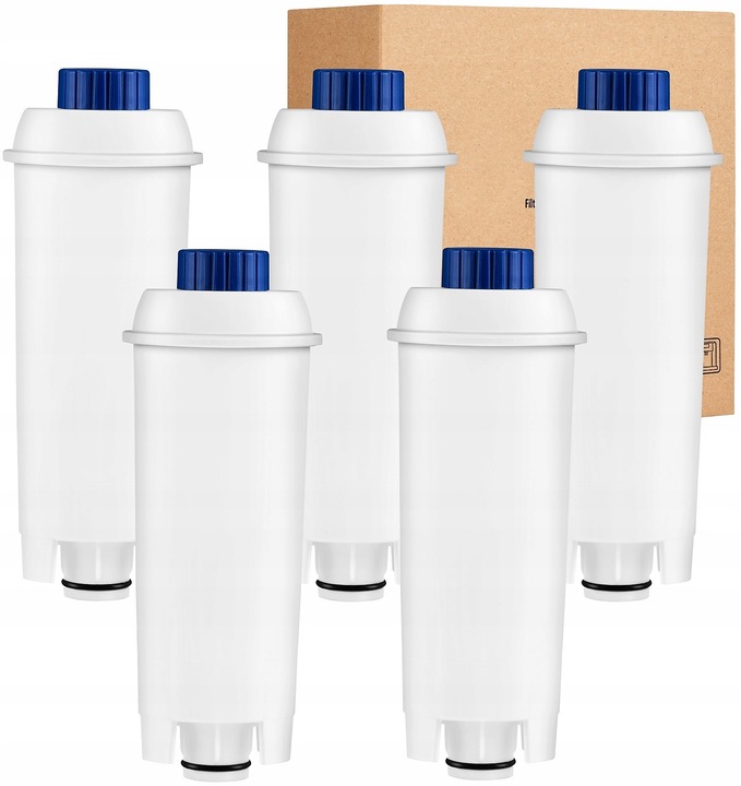 5X FILTR DO EKSPRESU DELONGHI DINAMICA ELETTA ECAM RIVELIA
