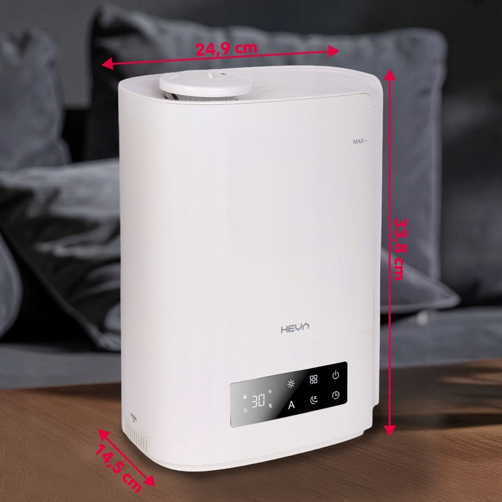 Nawilżacz powietrza ultradźwiękowy dyfuzor zapachowy MILO duży aż 5l