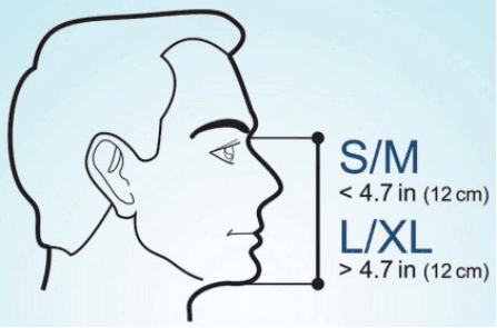 Maska do nurkowania Pełnotwarzowa z rurką fajką Pro5 Okulary od snurkowania