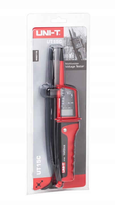 MIERNIK PRÓBNIK NAPIĘCIA UNI-T UT15C AUTOMAT