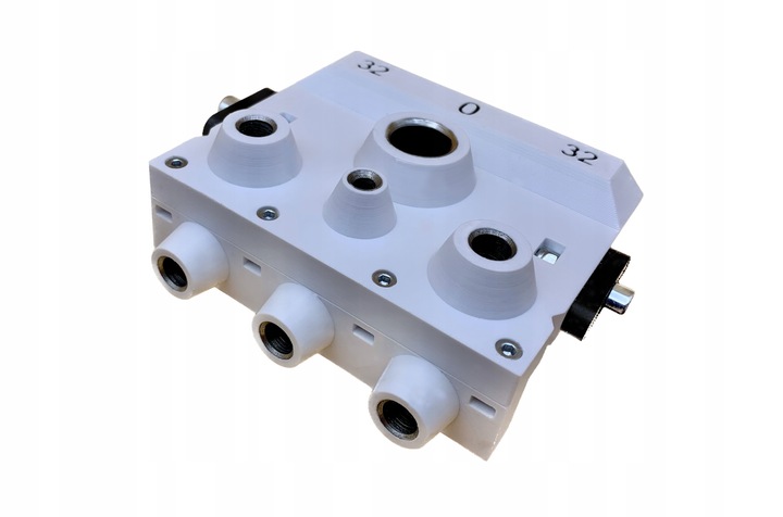 Szablon do mimośrodów kołków wzornik do mebli 3w1