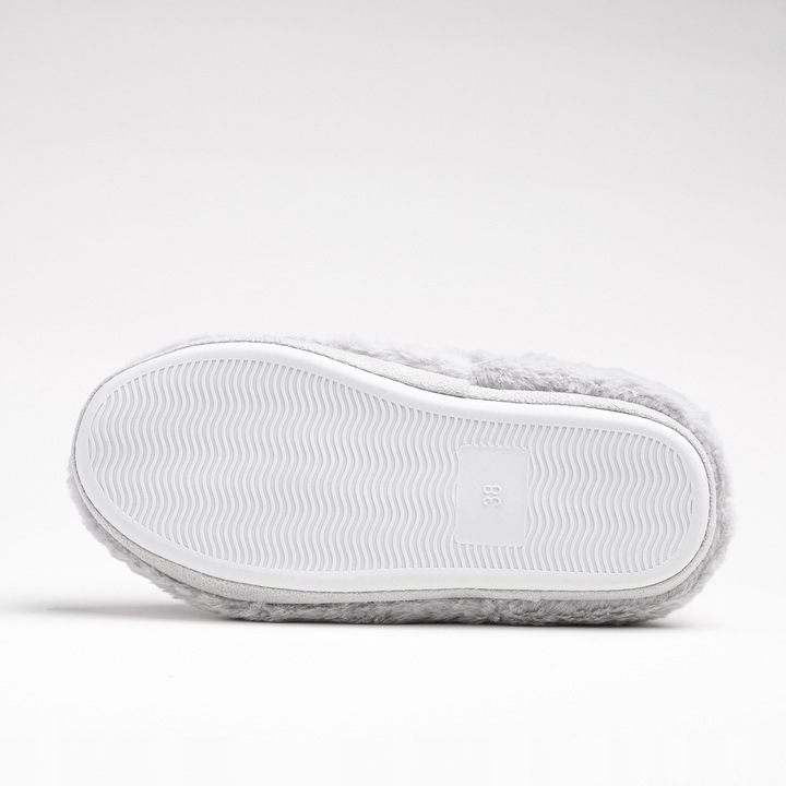 Kapcie domowe ciepłe pantofle bambosze z futerkiem wsuwane lekkie Axim