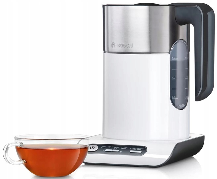 Czajnik elektryczny z regulacją temperatury Bosch TWK8611P 2400W 1,5L