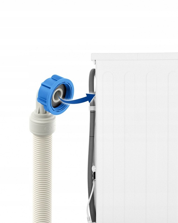 Waz Zasilający Dopływowy z Zaworem Aquastop do Pralki / Zmywarki 1,5 m