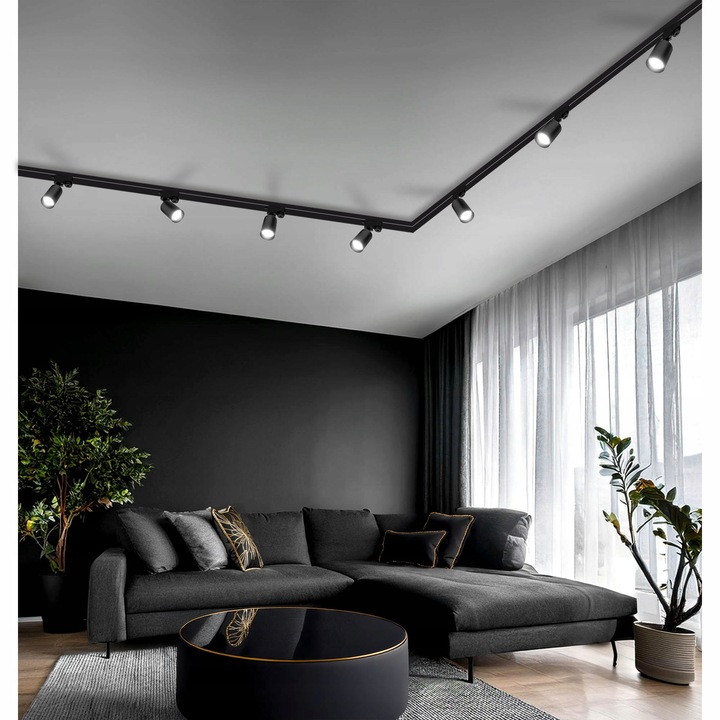 Reflektor szynowy szynoprzewód LED lampa szynowa spot na żarówkę GU10