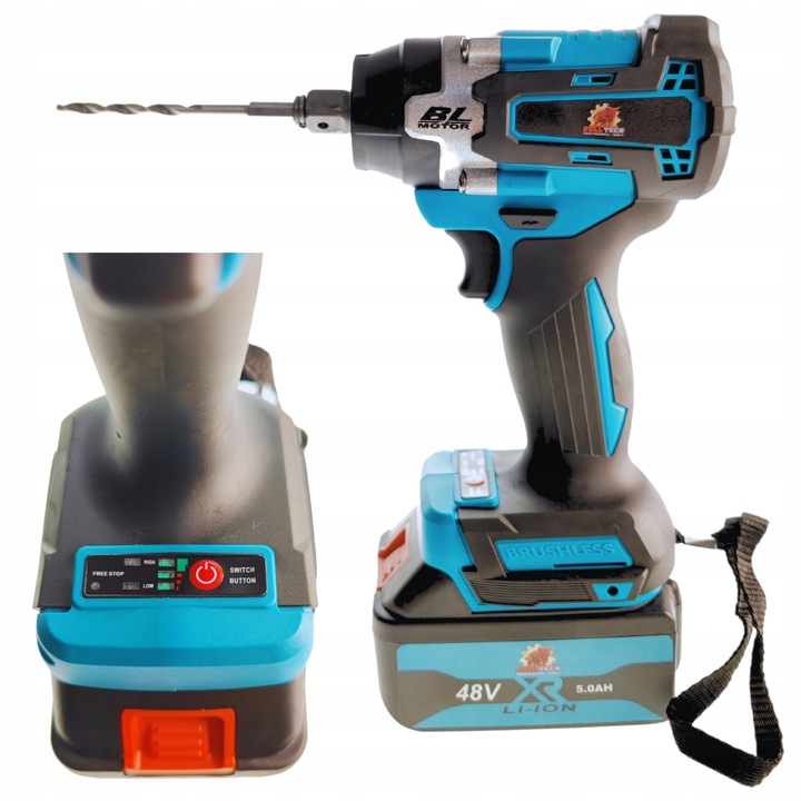 ZESTAW 6W1 WKRĘTARKA KLUCZ UDAROWY MŁOTOWIERTARKA SZLIFIERKA PIŁA