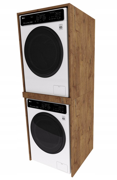 Szafka na pralkę suszarkę łazienki regał słupek pralka suszarka