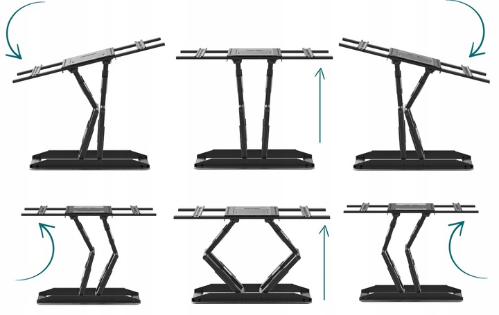 Ultra Mocny Uchwyt do Telewizora Wieszak TV 32-100 cale TEST 80 kg