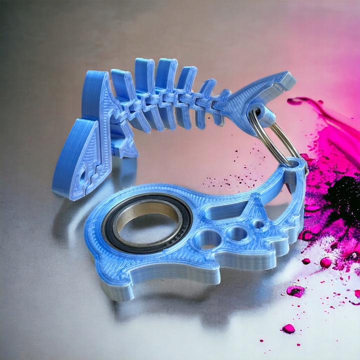 KEYRAMBIT KEYSPINNER Brelok Breloczek ZESTAW FLEXI REKIN Kolor Frozen