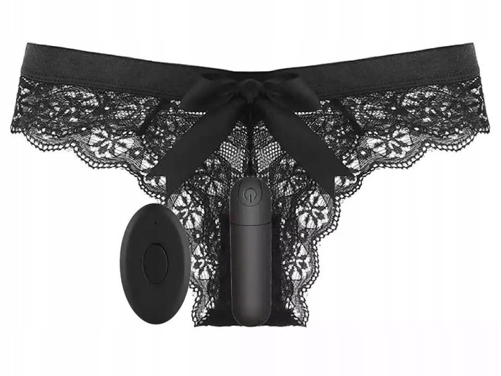 MASAŻER, WIBRUJĄCE MAJTKI NA PILOTA WIBRATOR