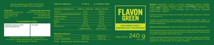 FLAVON GREEN
