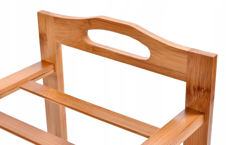 STOJAK NA BUTY OBUWIE REGAŁ PÓŁKA SZAFKA DO PRZEDPOKOJU BAMBUSOWA