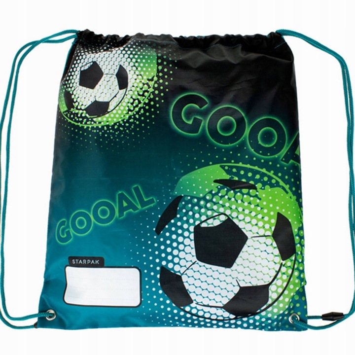 PLECAK SZKOLNY TORNISTER FOOTBALL PIŁKA NOŻNA DLA CHŁOPCA KLASA 1-3 PIÓRNIK