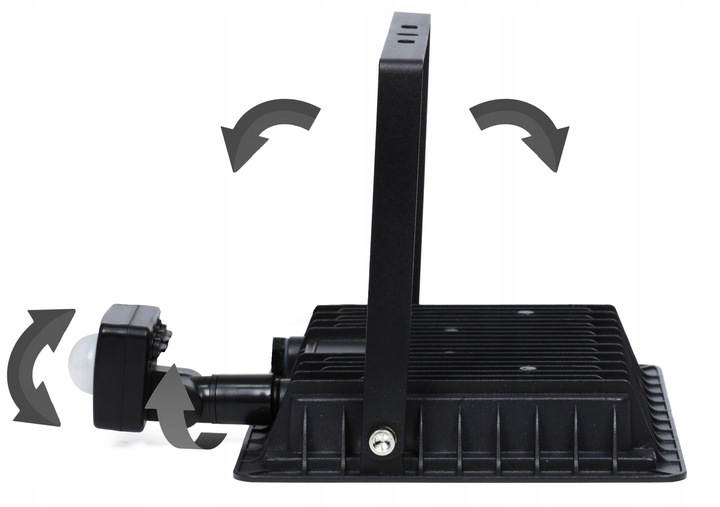 HALOGEN Naświetlacz CZUJNIK ruchu LAMPA LED 50W IP66 Reflektor 6000LM