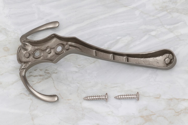 5x HACZYK NA UBRANIA WIESZAK NA UBRANIA ŚCIENNY WIESZAK MEBLOWY 3 HAKI