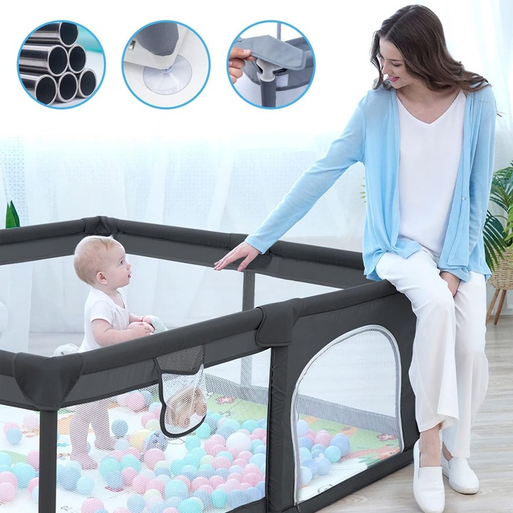 Kojec dla dzieci suchy basen TORBA pokrowiec | 130x130 (I111)