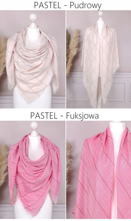 PAREO CHUSTA PLAŻOWA FRĘDZLE narzutka BOHO KOLORY