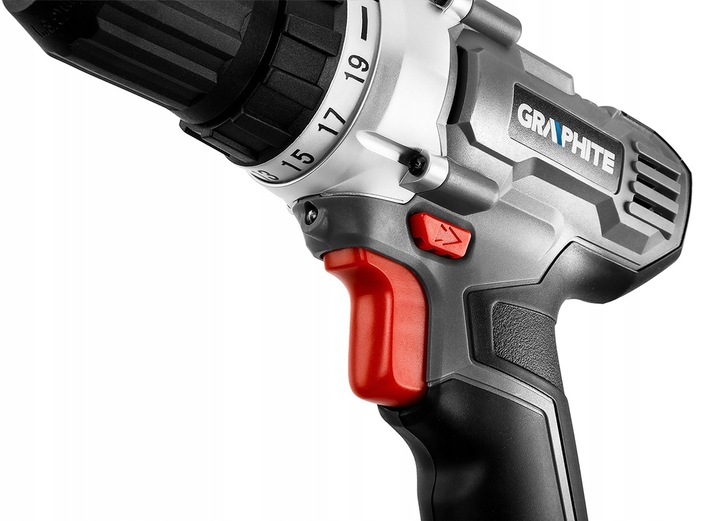 WIERTARKO WKRĘTARKA AKUMULATOROWA GRAPHITE + ZESTAW BITÓW 10 szt.