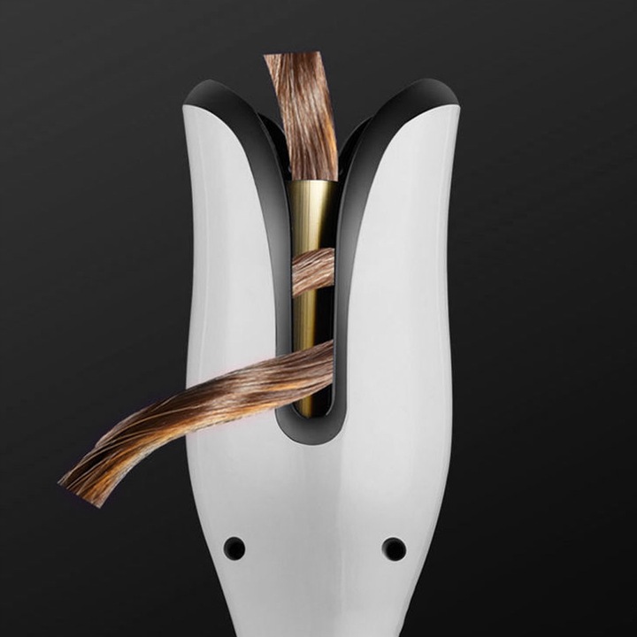 LOKÓWKA DO WŁOSÓW AUTOMATYCZNA SPIN CURL CERAMICZNA FALE WYŚWIETLACZ LCD