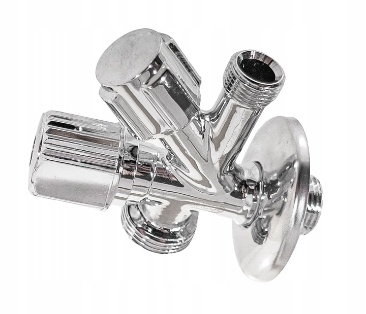 ZAWÓR KUREK DO BATERII PRALKI ZMYWARKI KOMBI KOMBINOWANY 1/2''x3/4''x3/8''