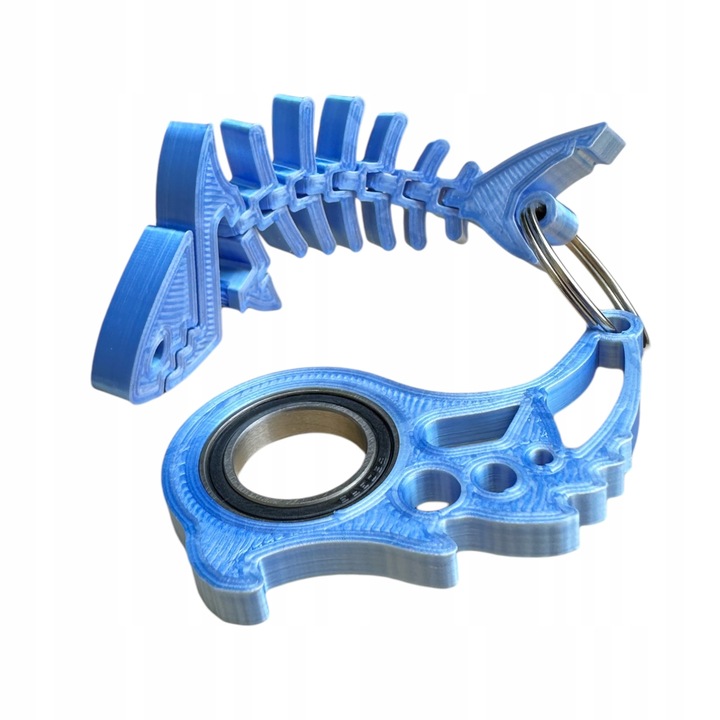 KEYRAMBIT KEYSPINNER Brelok Breloczek ZESTAW FLEXI REKIN Kolor Frozen