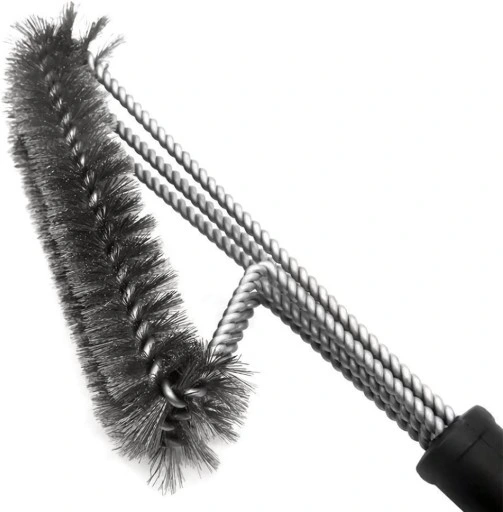 SZCZOTKA SKROBAK DO CZYSZCZENIA GRILLA POTRÓJNA