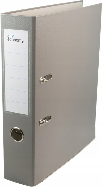 SEGREGATOR A4 SZEROKI 75mm OKUTY SZARY x 5 szt