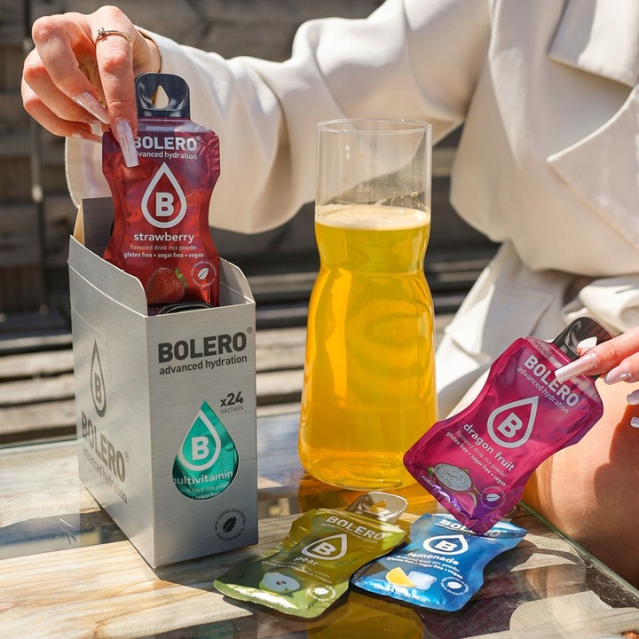 Bolero 9g mix 24 smaków. Napój w proszku bez cukru