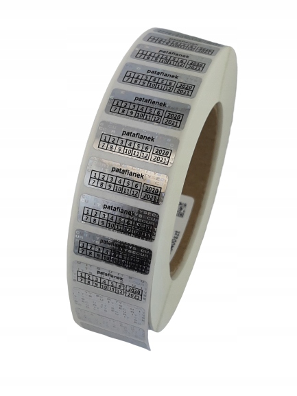 PLOMBA HOLOGRAM SECURITY VOID 30*11 mm - 250 szt