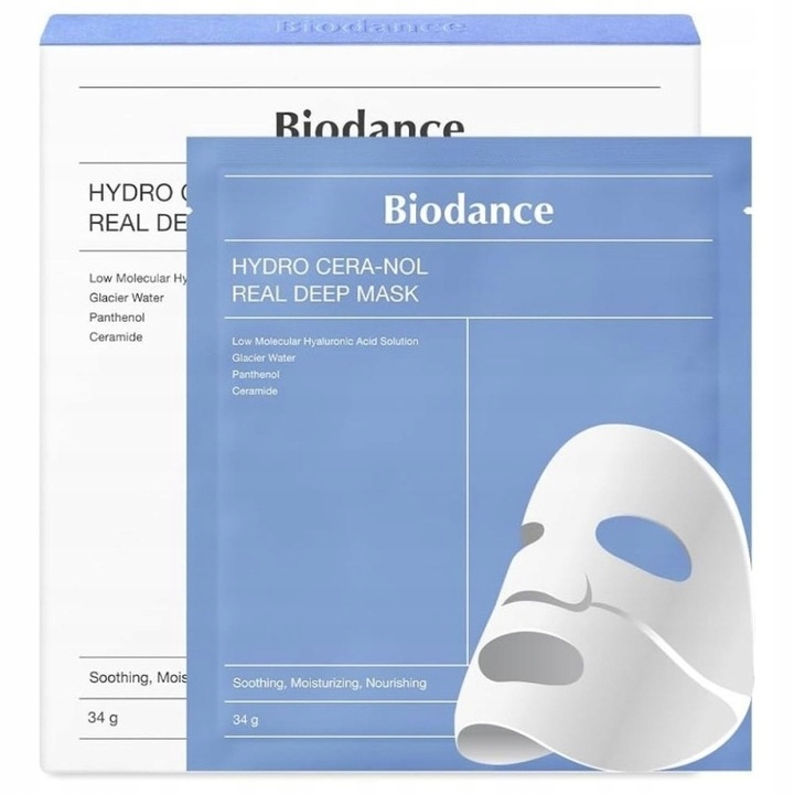 Biodance Bio Collagen Real Deep+Hydro Cera-Nol Real Deep Mask Zestaw