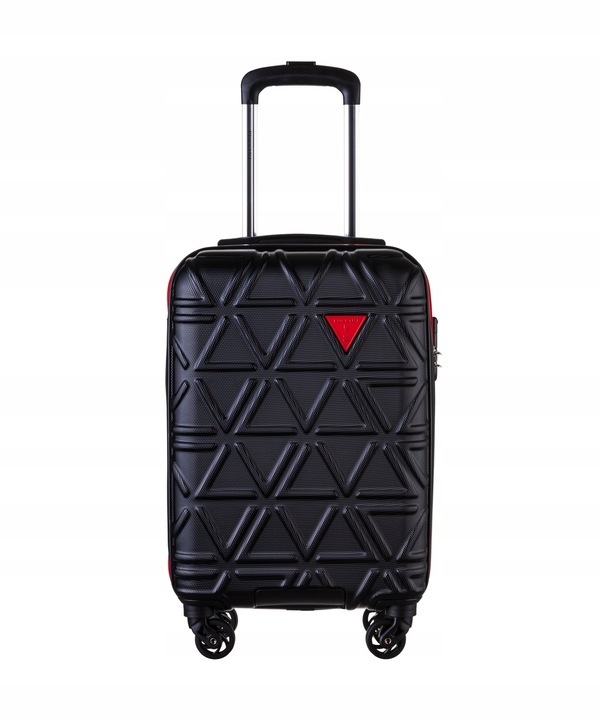 Walizka Kabinowa Podróżna Twarda Na Kółkach ABS PUCCINI Czarna ABS018C 1