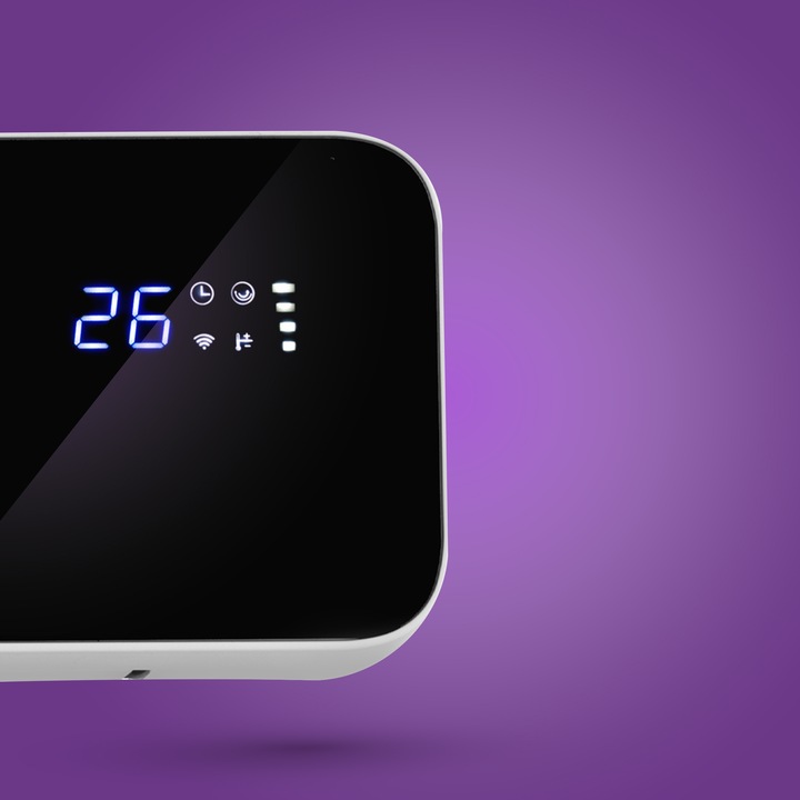 KURTYNA POWIETRZNA TERMOWENTYLATOR GRZEJNIK ELEKTRYCZNY 2000W Wi-Fi + PILOT